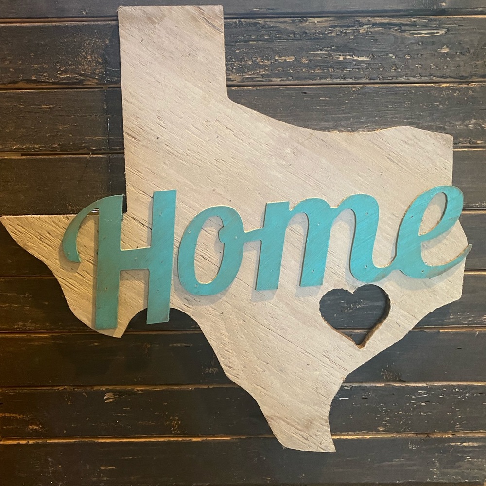 Texas Homs sign